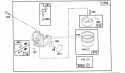 Carburetor Assembly Diagram and Parts List for 124882-3424-02  Briggs and Stratton Engine
